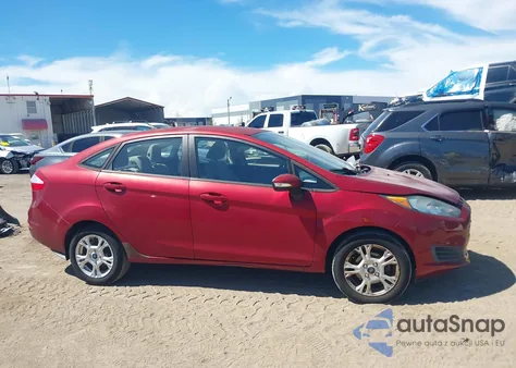 2014 Ford Fiesta Se z USA, uszkodzony, nr VIN 3FADP4BJ2EM136800